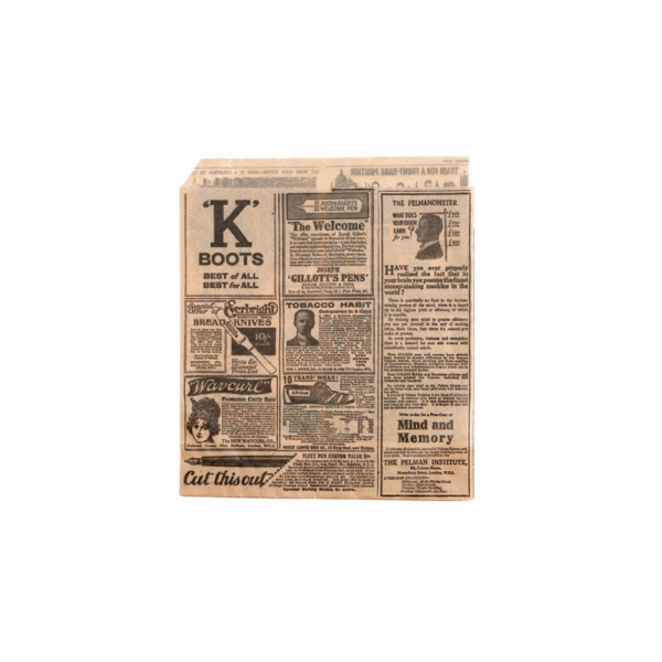 1000 Stück Zeitungstüten Orange 7,5x21 Zoll – 0,8 Mil, Strapazierfähige Plastiktüten