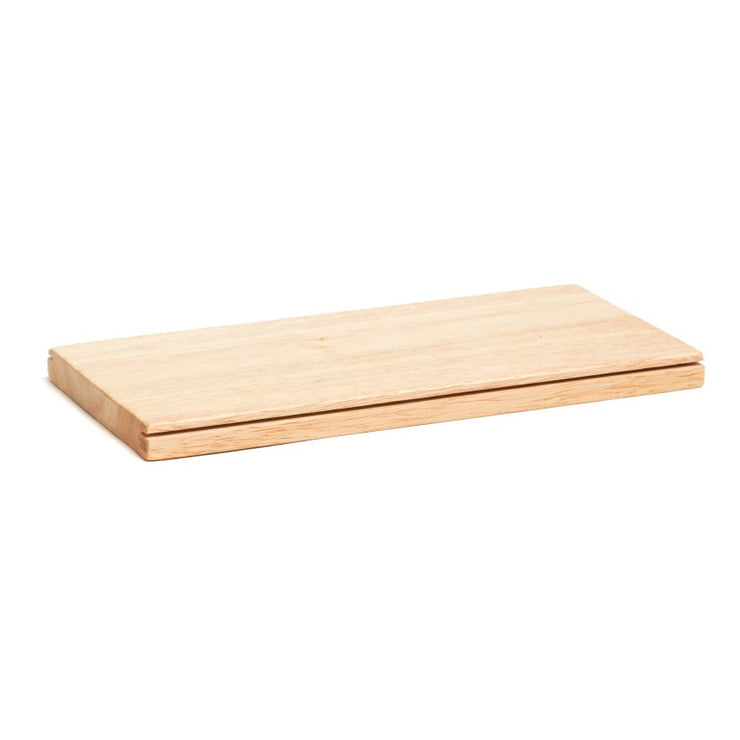 Holztablett für Board aus Aluminium