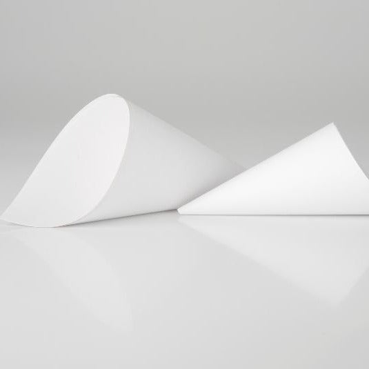 Paper cones in two sizes, 100 pieces each - Verpackmal
