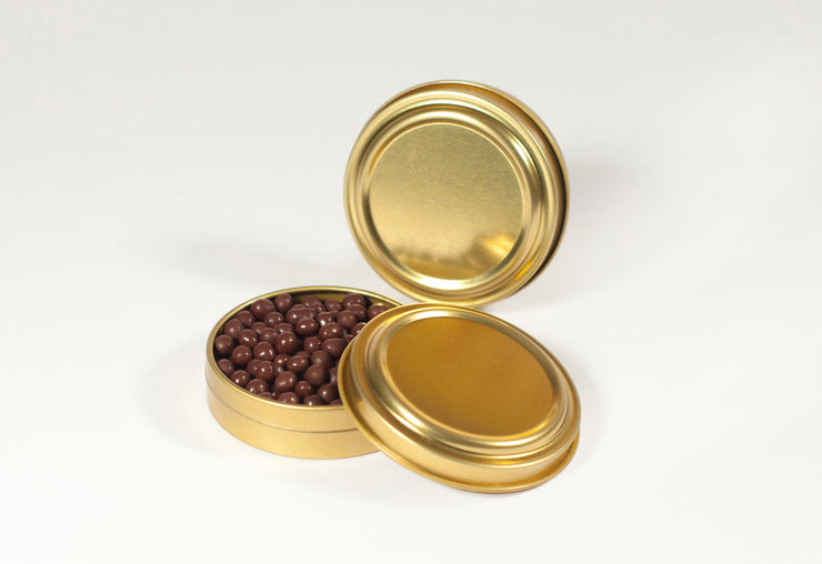Gold Tin Can, 12 Stück - Only Premium Food entwickelt und vertreibt für alle Sparten der Gastronomie innovative Food Performance.