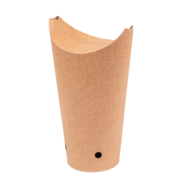 Becher für Gebratenes, Pommes oder Nudeln,  50 Stück, drei Varianten - Verpackmal