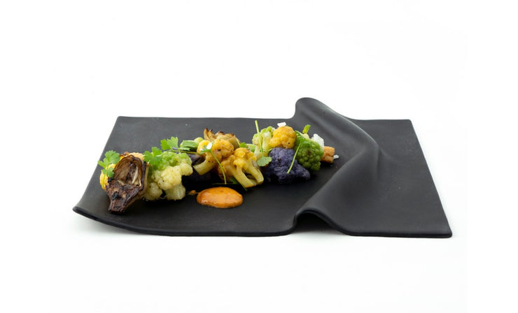 Kristallplatte, schwarz - Only Premium Food entwickelt und vertreibt für alle Sparten der Gastronomie innovative Food Performance.